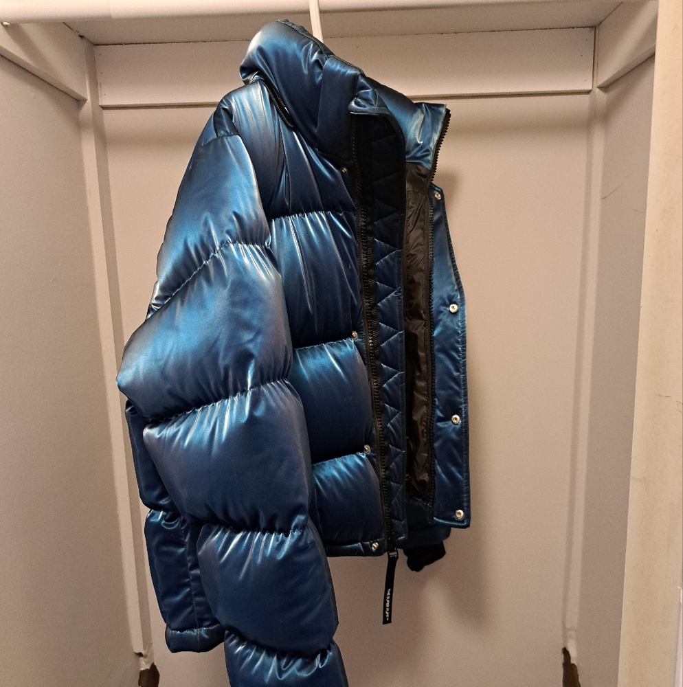 TNA Blue Puffer Jacket